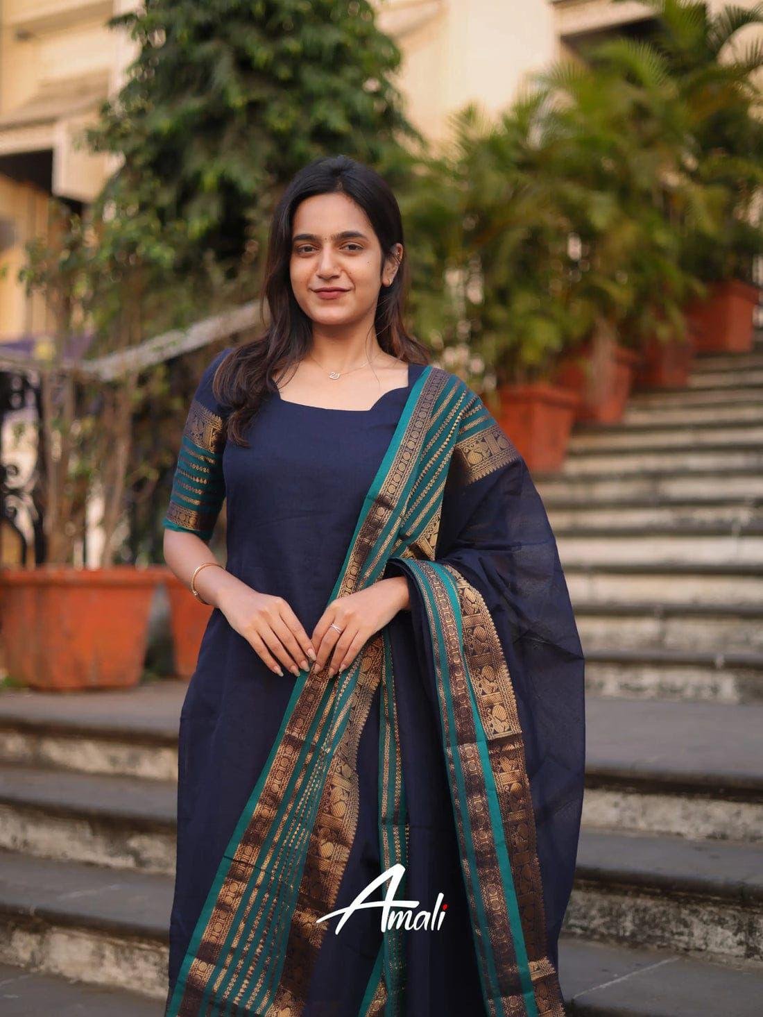 NEW ARIVELLS KANCHI COTTON SET